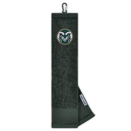 Colorado State Rams 16" x 24" Face & Club Tri-Fold Towel, Multicolor