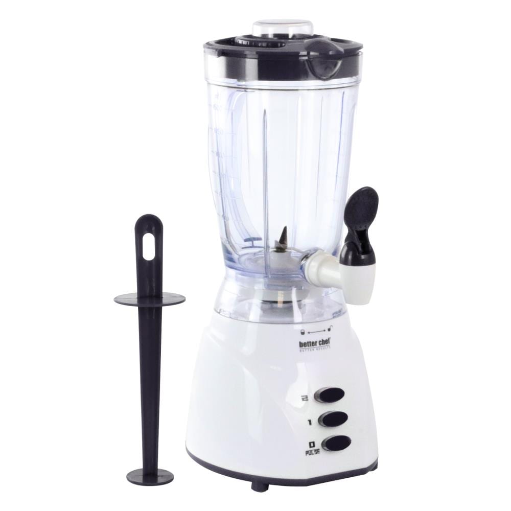 Better Chef 47.3396-oz White Blender Stainless Steel | 849111577M