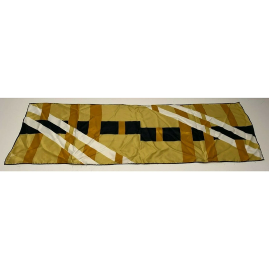 Vintage Vera Neumann Silk Blend Scarf Wrap Geometric Pattern