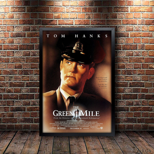 The Green Mile Movie Poster Framed & Ready To Hang