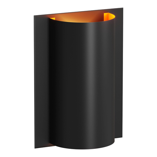 Matte Black Metal Brinnon Wall Sconce by World Market