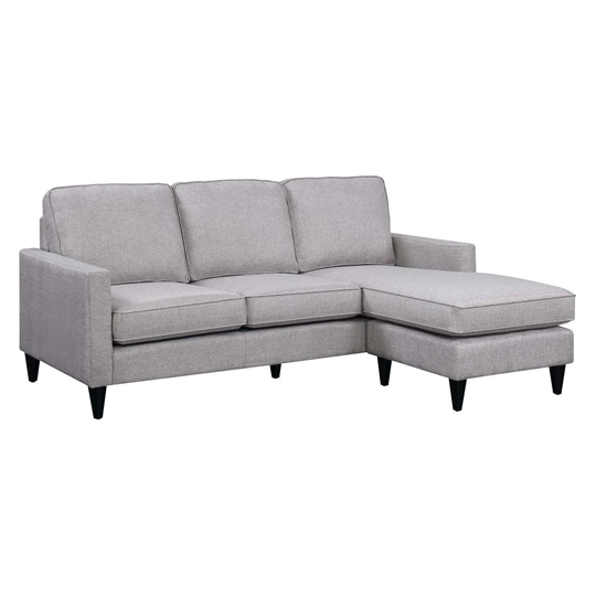 Picket House Furnishings Nori Modern Polyester/Polyester Blend 092 Grey Living Room Set in Gray | UNH092302NP
