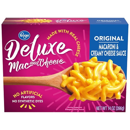 Kroger Deluxe Original Macaroni & Cheese - 14.0 oz