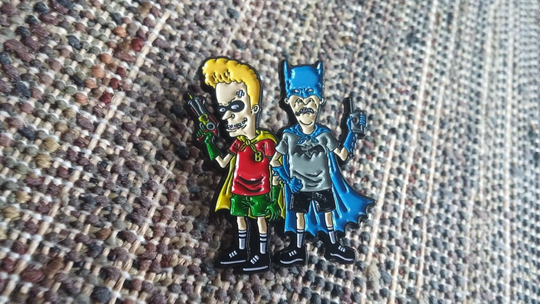 10 Pack Of 90's Cartoon Superhero Super Hero Enamel Lapel Hat Pin Pins Lot