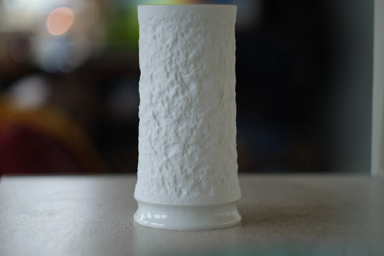 Kpm White Bisque Porcelain Vase