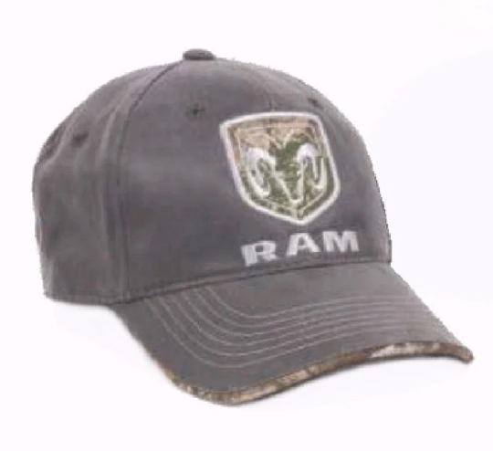 Ram Patch With Realtree Edge Camo Cap Hat