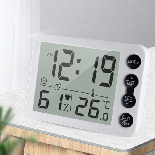 Electronic Digital Temperature Humidity Meter Hygrometer Thermometer with Timer