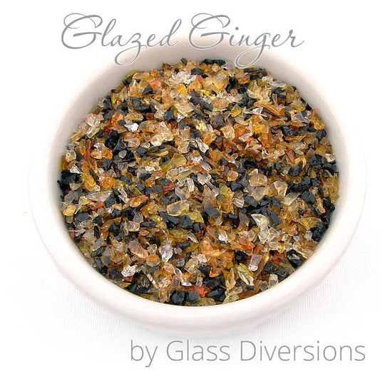 Glazed Ginger Frit Blend Coe 96