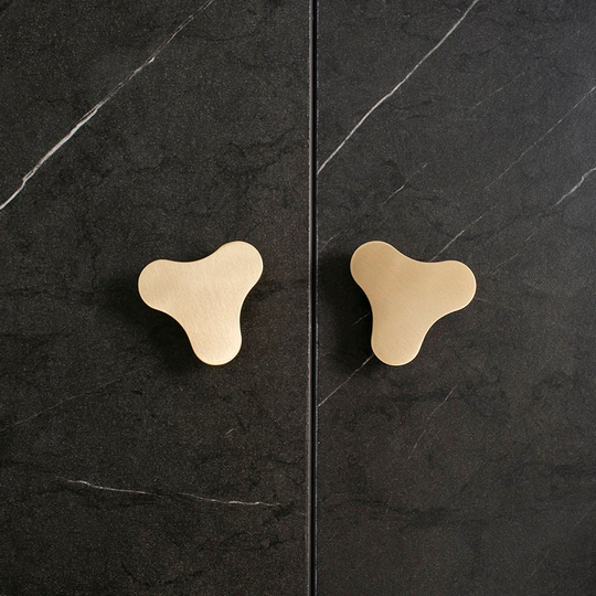 Simple Solid Brass Knob Pull Handle, Drawer Knob Handles Pure Furniture Hardware Cabinet Knobs, Decorative Knobs Handles
