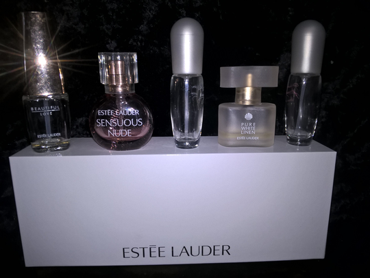 Miniature Perfume Bottles By Estee Lauder