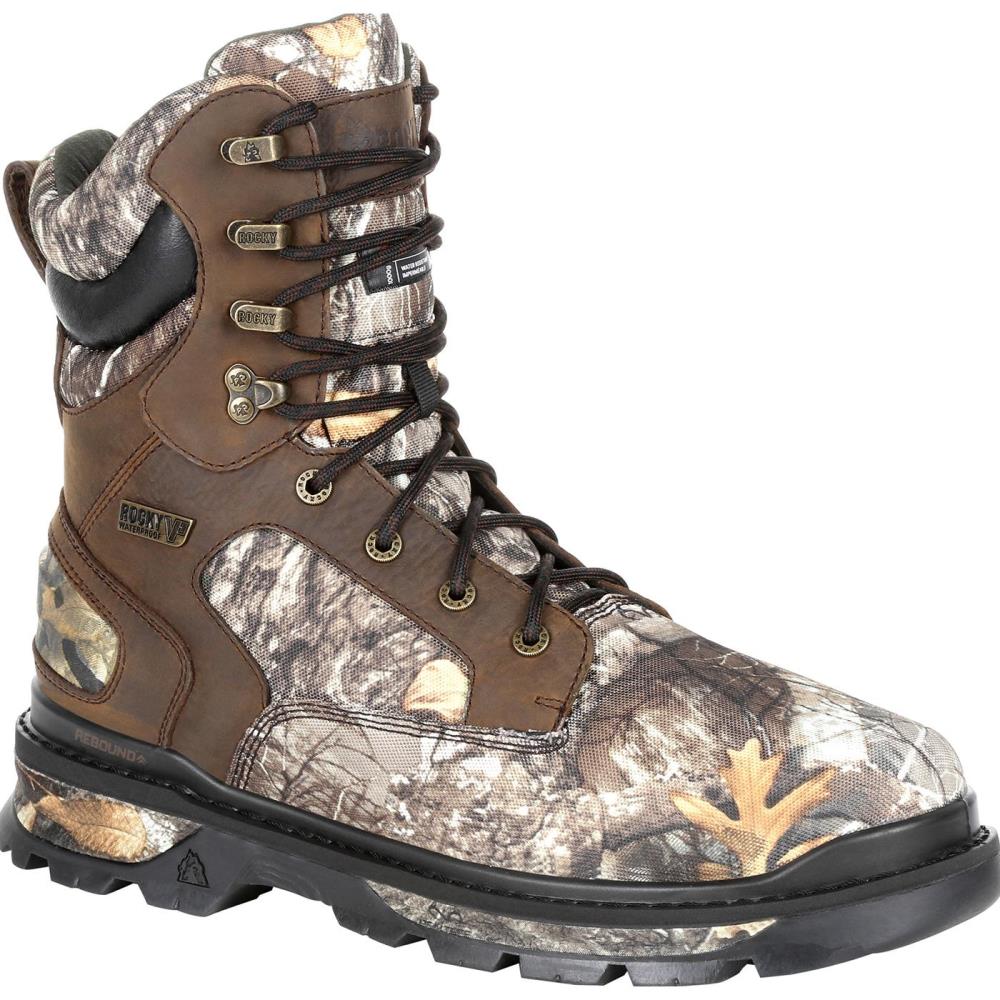 Rocky Size: 11 Medium Mens Realtree Edge Waterproof Outdoor Boots | RKS0416 M 110