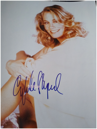 Cybill Shepherd Autographed Vintage Lab Press 8x10 Photo #29