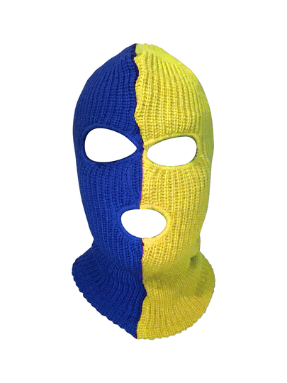 La Rams Blue & Yellow Ski Mask Two Tone