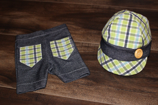 Newborn Photo Prop, Photography, Boy, Handmade, Handmade Clothes, Baby Hat