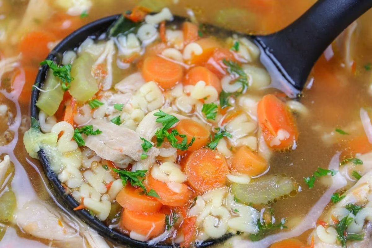 Chicken Alphabet Soup