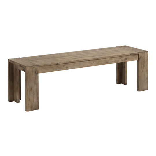 Natural Wood Finn Dining Bench by World Market