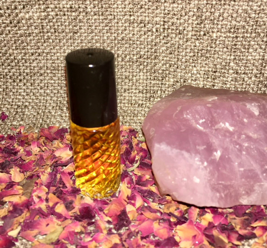 Cleopatra Own Perfume Blend #3 .5Ml Glam Roller Bottle Original Personal Signature Jasmine Ylang Rose Sandalwood Made To Order