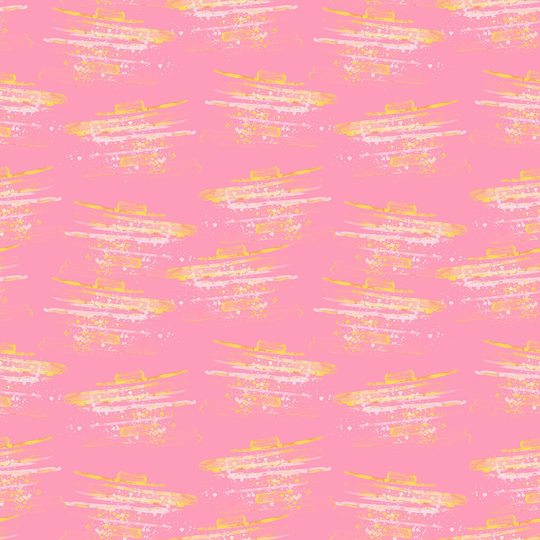 Quilt Fabric By The Yard Sale Closeout Bargain Pink Blender With A Touch Of Gold 100% Cotton Quilting Fabric
