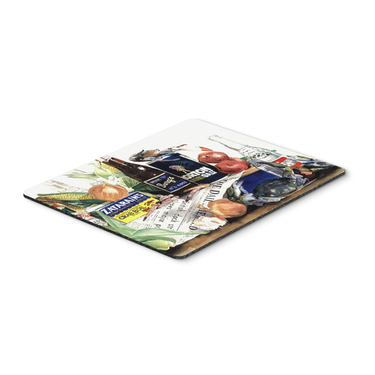 Caroline's Treasures 1002MP Barq's, Crabs, and spices Mouse Pad, Hot Pad or Trivet, Large, multicolor