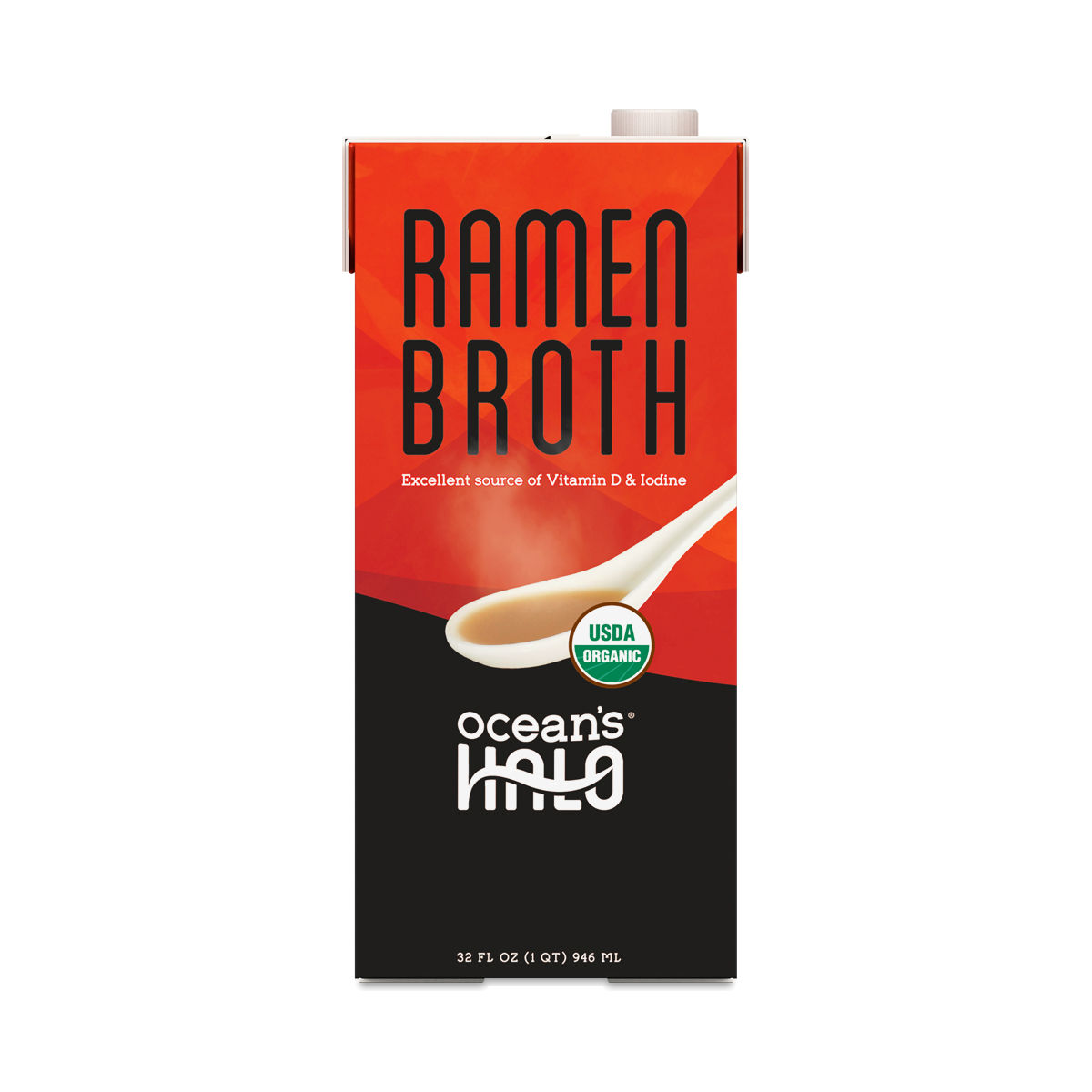 Ocean's Halo Ramen Broth 32 fl oz carton