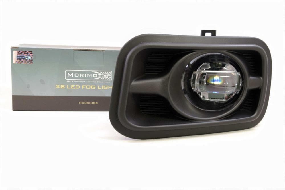 Morimoto XB LED Fog Light Plug and Play Complete Replacement Housing Assembly: Type Ram Horizontal (Set/Black) | LF290