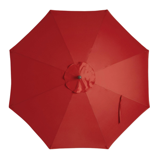 Solid 9 Ft Replacement Umbrella Canopy: Red - Fabric by World Market