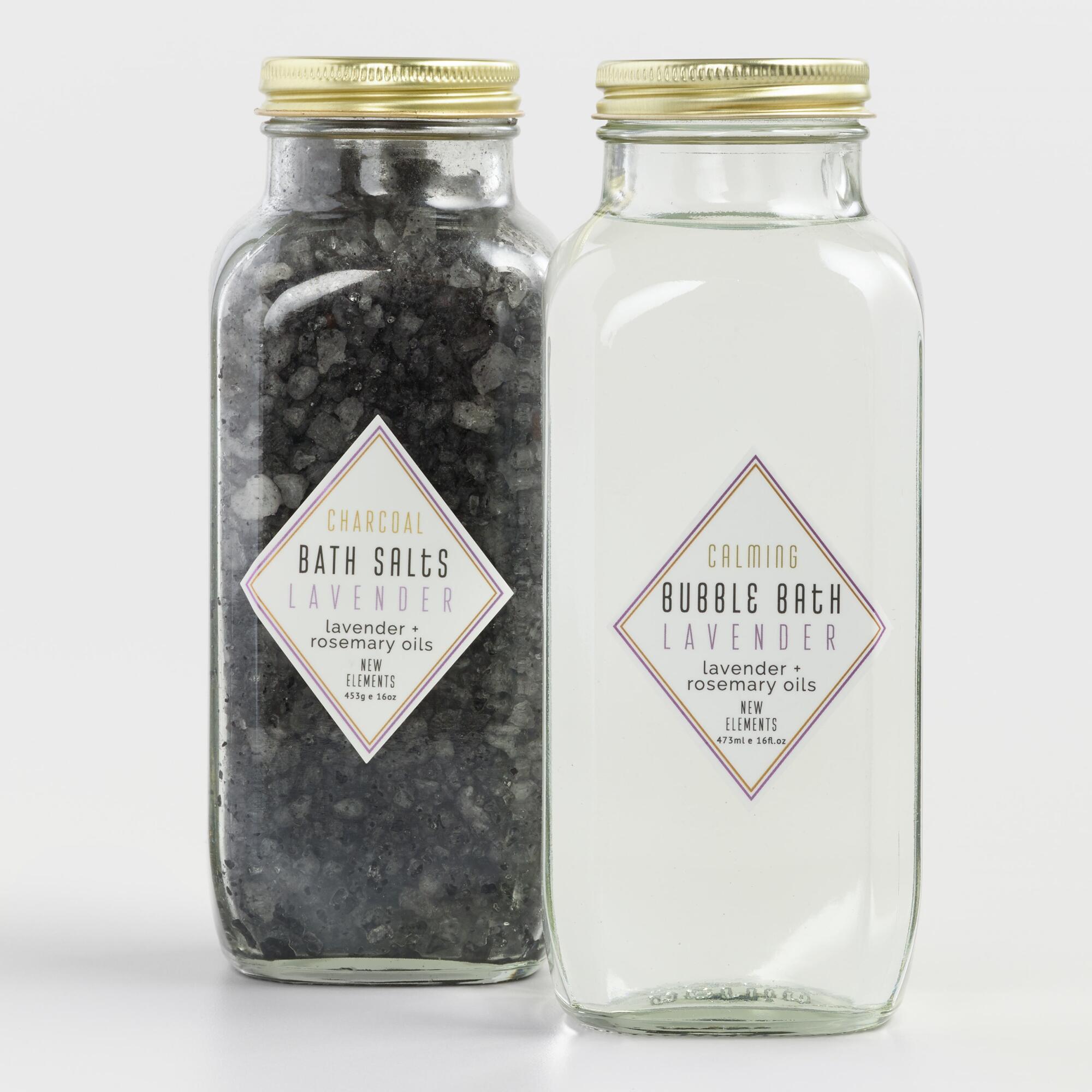Elements Rosemary Lavender Bath Soak Collection by World Market