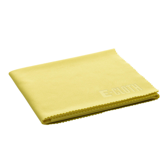 E-Cloth Glass and Polishing Microfiber Cleaning Cloth: Yellow - Polyester by World Market
