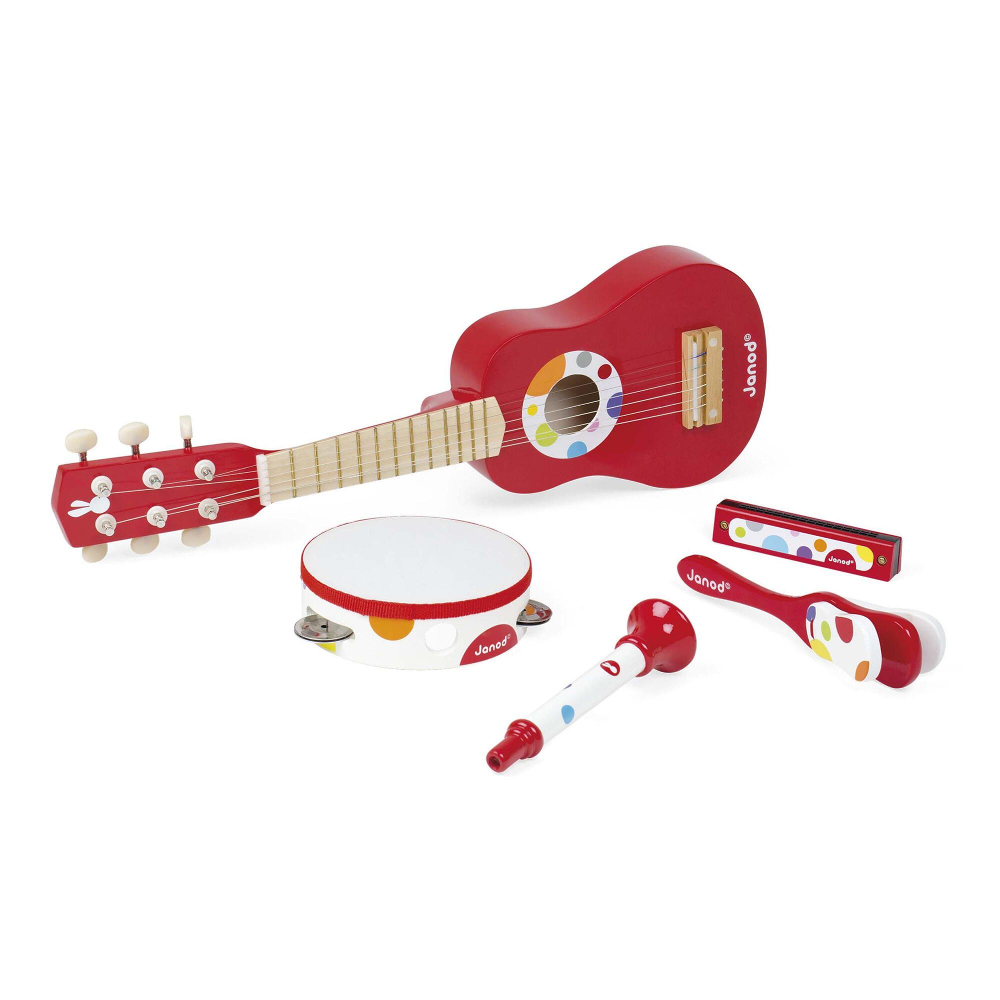 Janod Confetti Musical Instruments 5 Piece Set by World Market