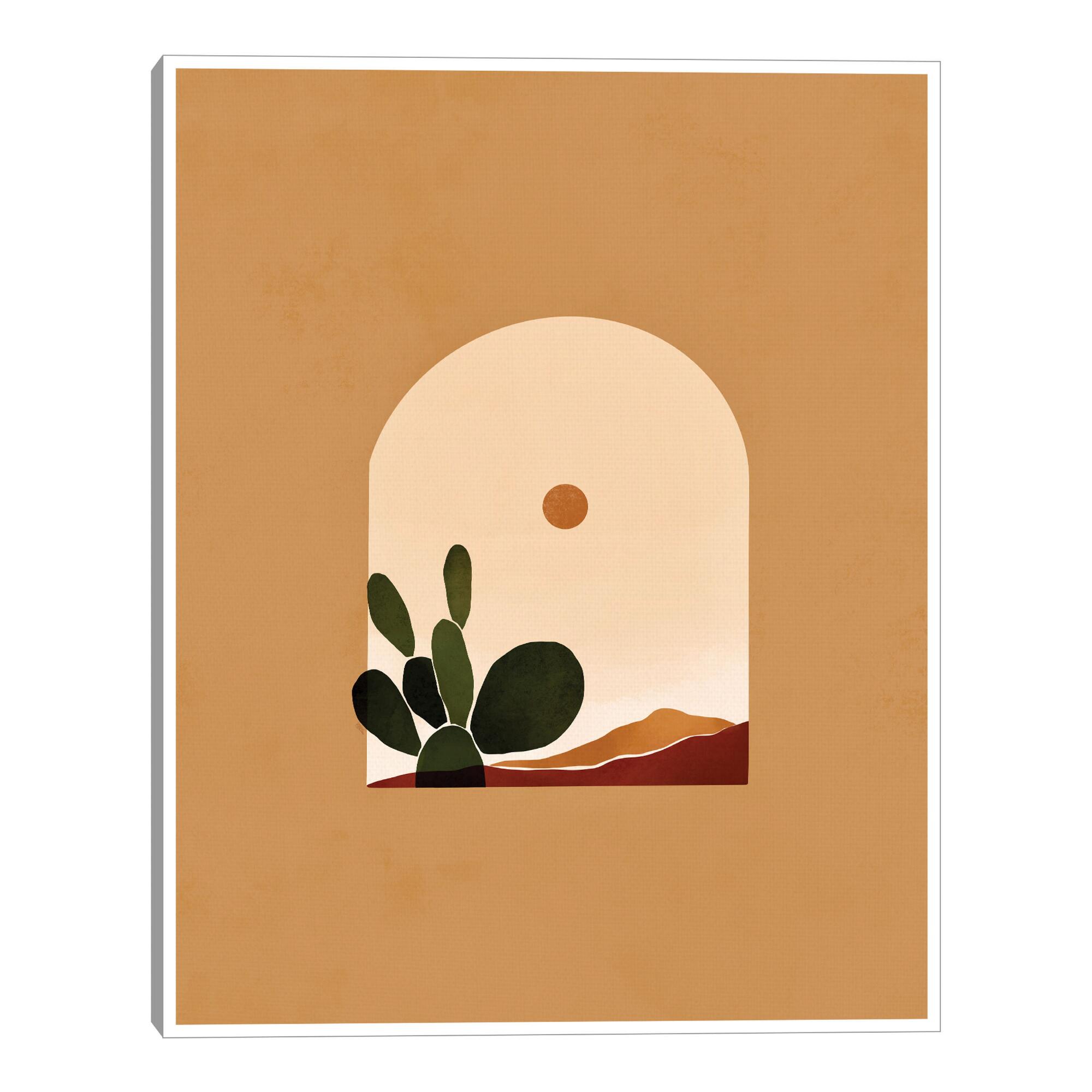 Desert by Bria Nicole Framed Canvas Wall Art: Multi by World Market
