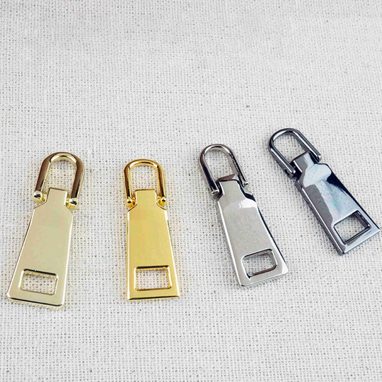 No.3/5 Purse Pull Tap For Zipper, Zipper Head Metal Accessories, Bag Replacement, Diy Supply, Handbag Findings