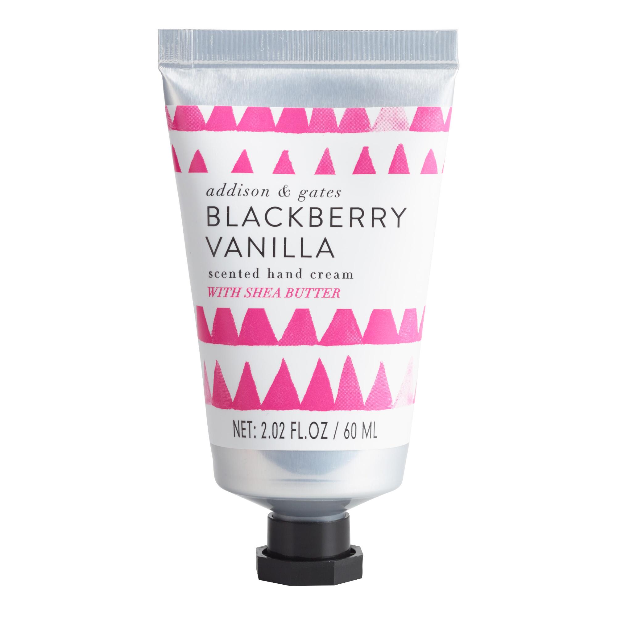 A&G Geo Pop Blackberry Vanilla Hand Cream Set of 2 by World Market