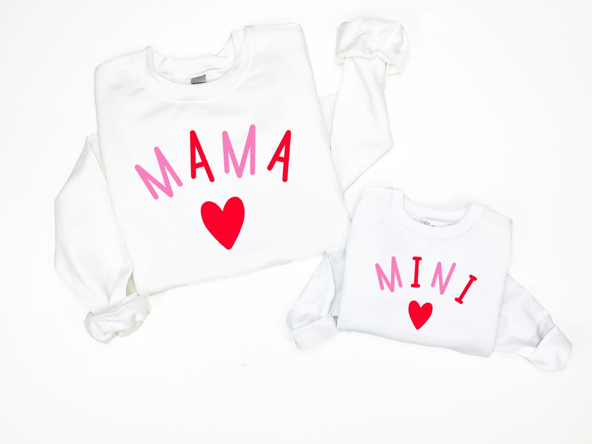 Mommy & Me Shirt, Mama Mini Mom Daughter Matching Mommy Me