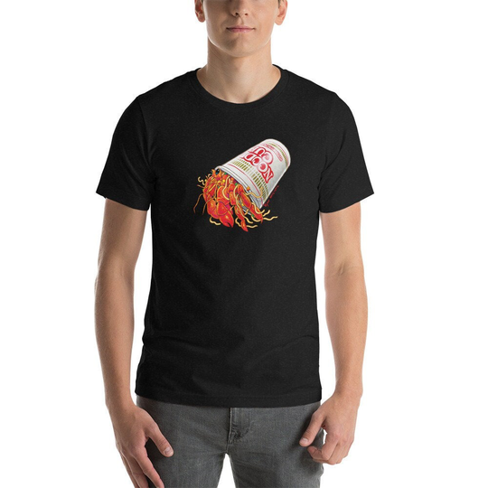 Ramen Hermit Crab Short-Sleeve Unisex T-Shirt | Free Shipping