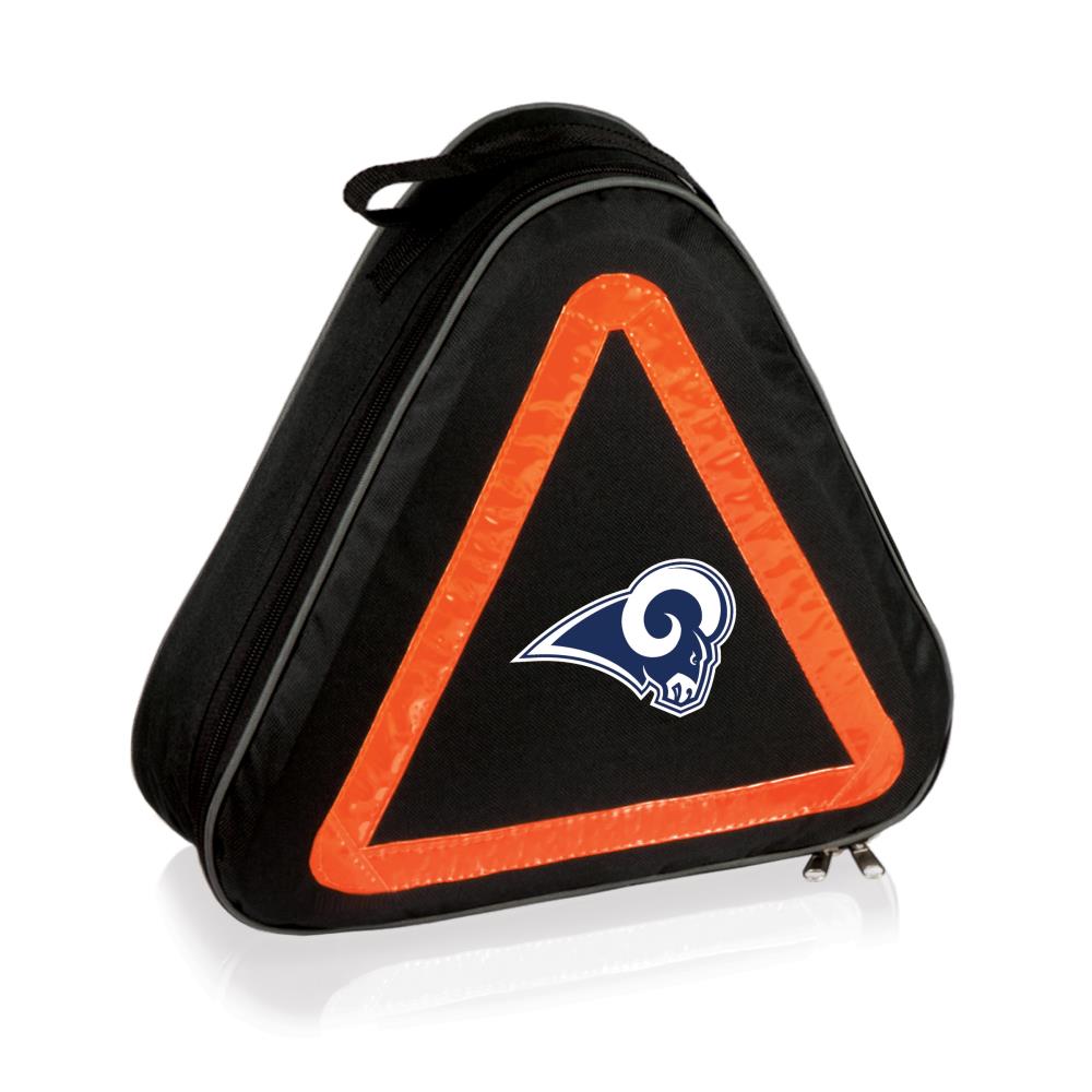 Picnic Time Roadside Emergency Car Kit- Los Angeles Rams (Black with Orange) Polyester | 699-00-179-334-2