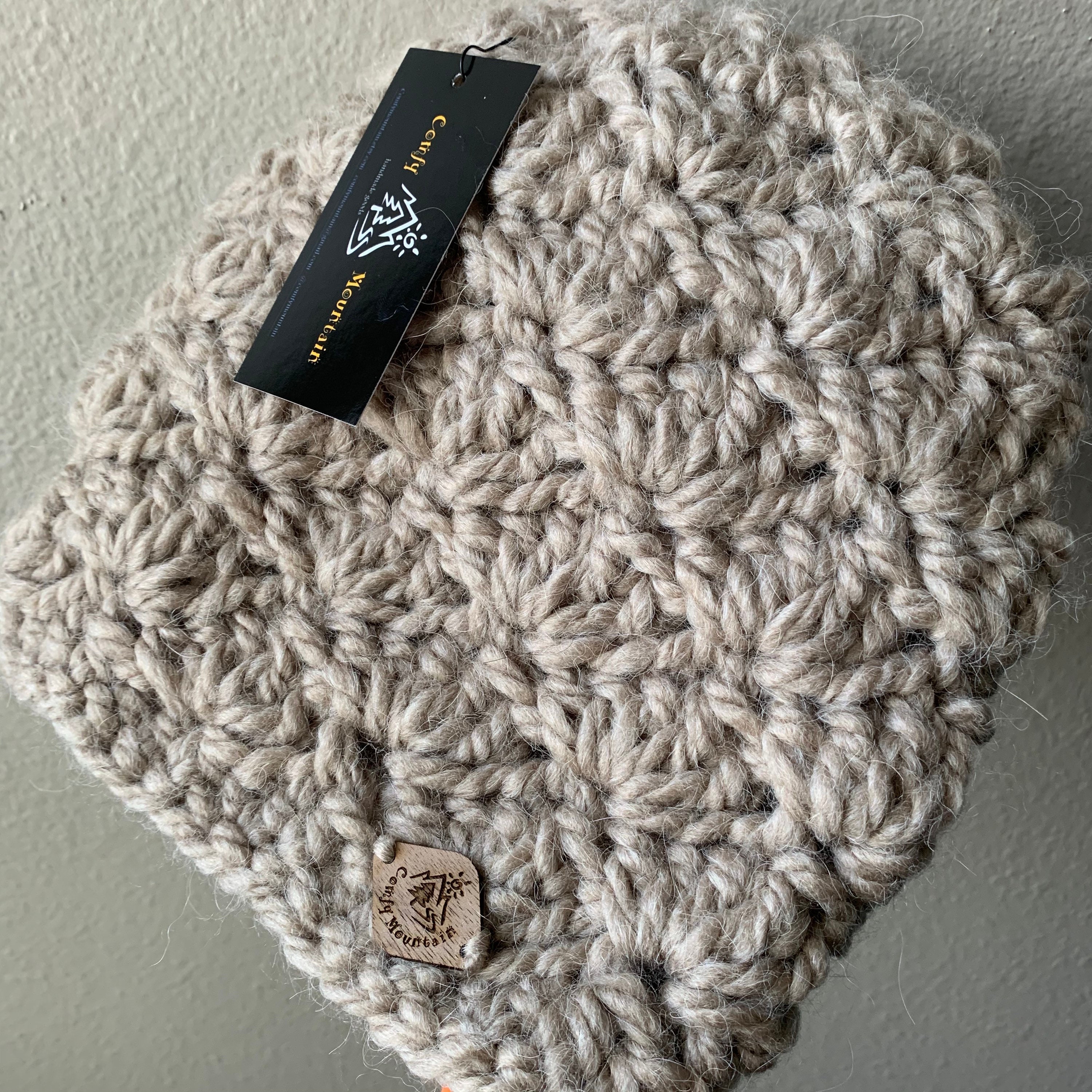 Beanie Taupe, Alpaca Blend, Summit Beanie, Adult Winterbeanie, Women Hat, Togue, Womens Gift, Winter Fashion