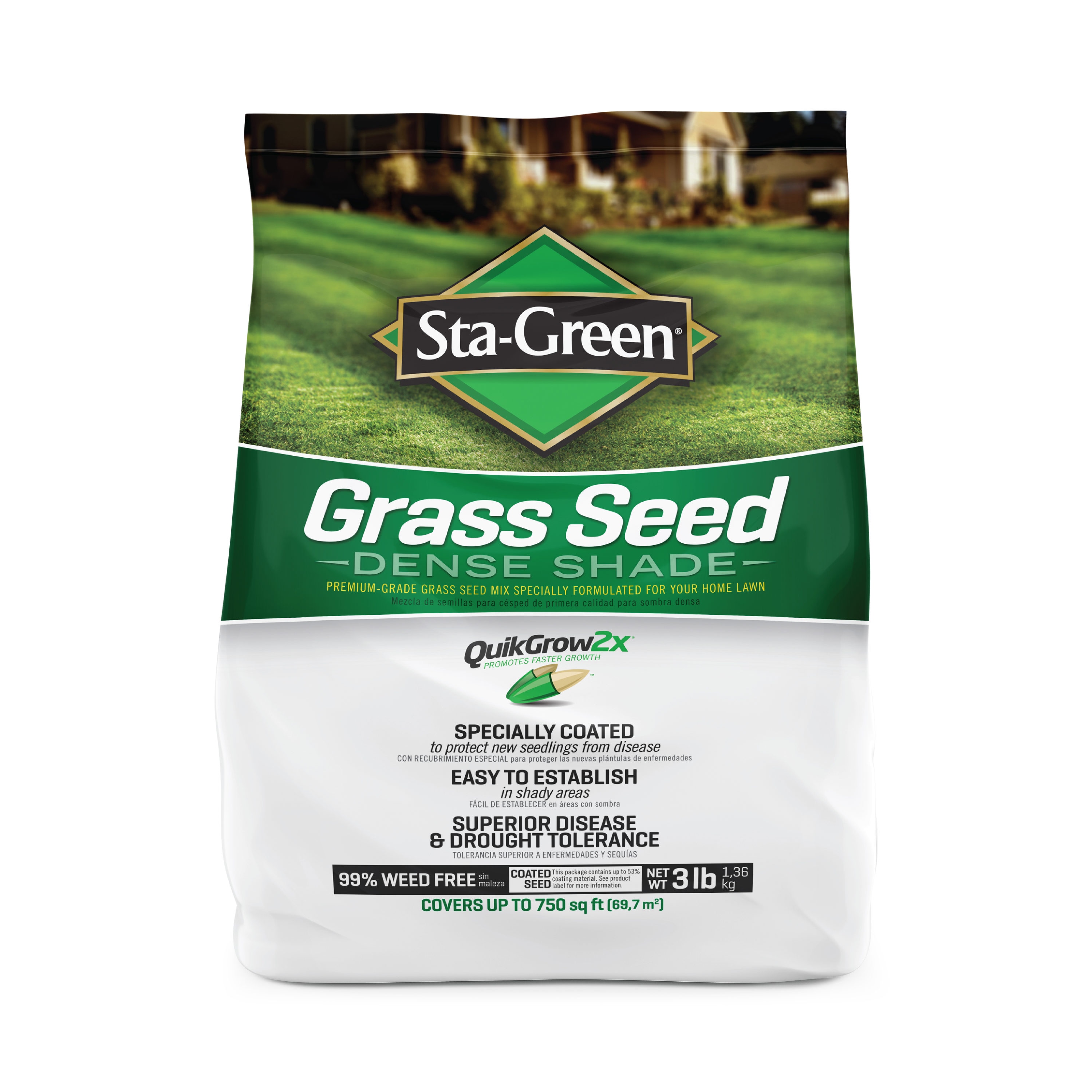 Sta-Green Dense Shade 3-lb Mixture/Blend Grass Seed | 2149620285