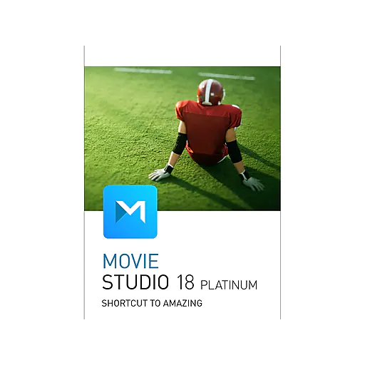 Magix Movie Studio 18 Platinum for 1 User, Windows, Download (2L62WRGBR2ST54D)