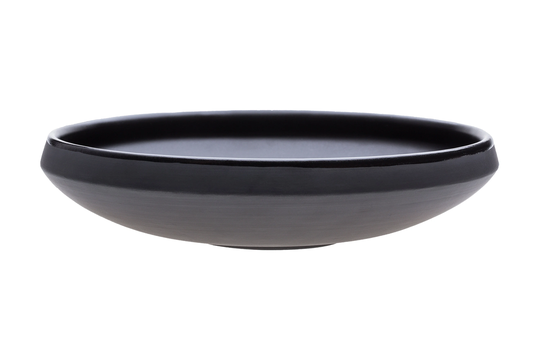 Big Pasta Or Ramen Bowl | Matte Black Dinnerware Handmade Pottery Collection Eclipse