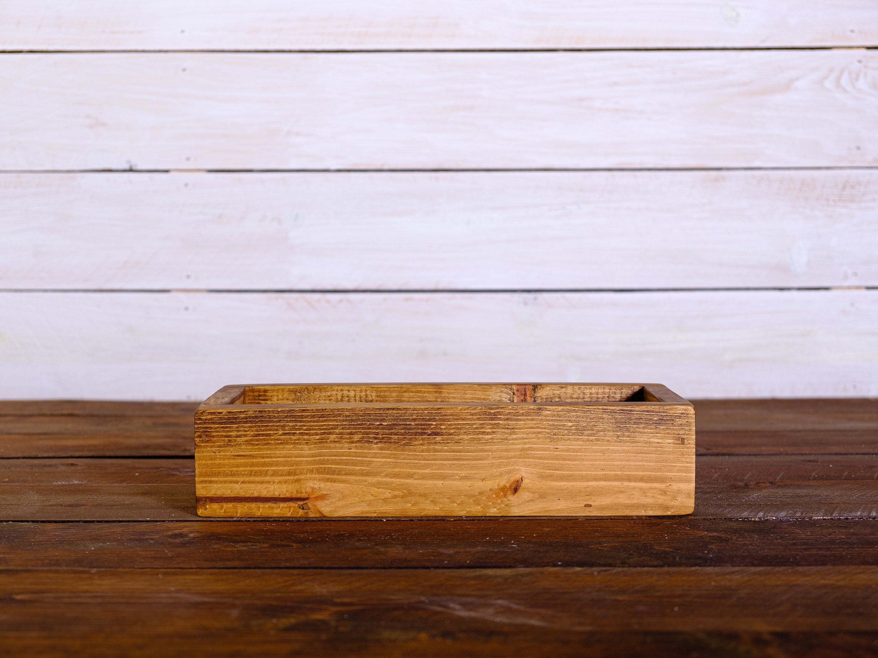 Lot Of 10 Boxes, Many Color Options, Rustic, Spring Decor, Wedding Centerpiece, Rustic Storage, Planter Box