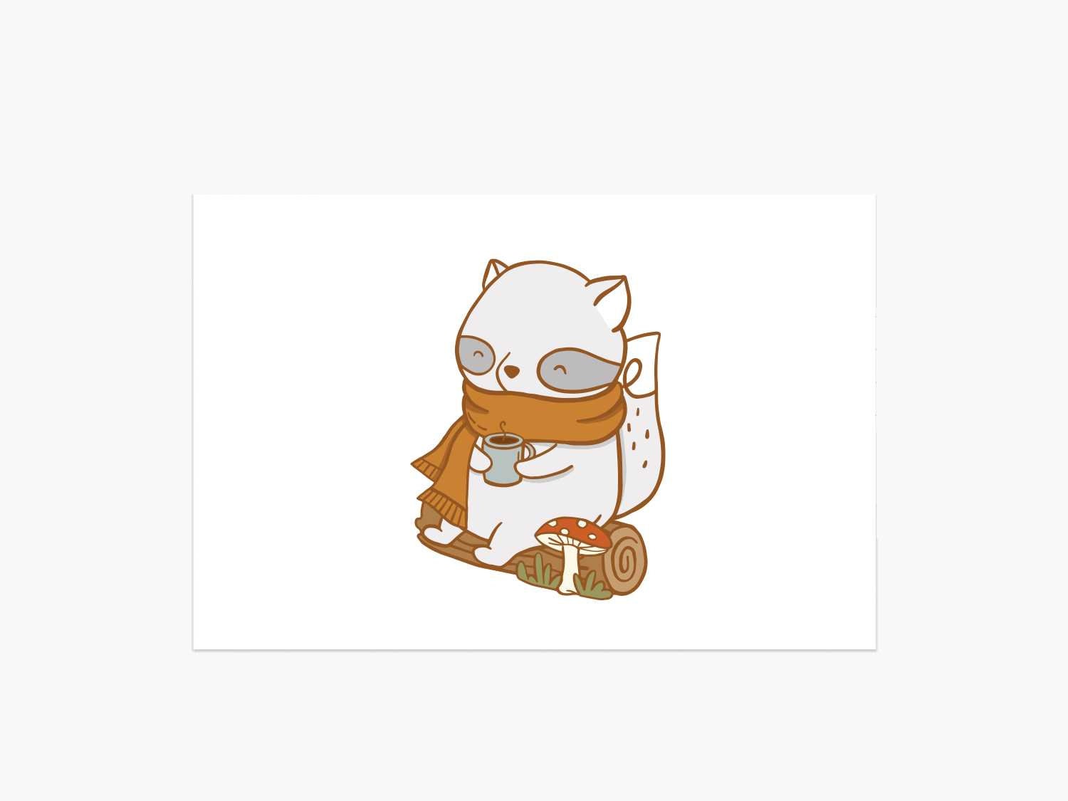 Ramona Fall Postcard | Pack Of 4