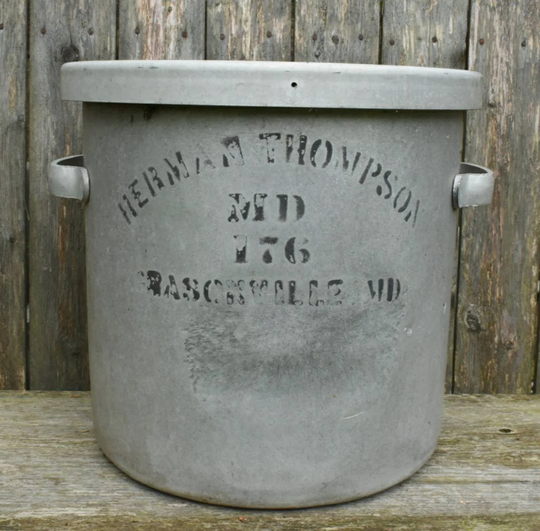 Oyster Can 5 Gallon H.s. Thompson in Grasonville Maryland