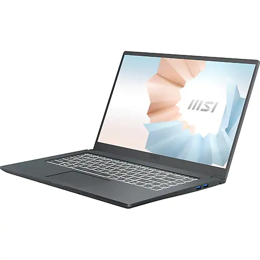 MSI Modern 15 A5M-071 15.6" Notebook, AMD Ryzen 5 5500U, 8GB Memory, 256GB SSD, Windows 10 Home