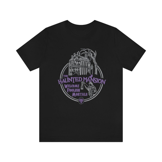 Haunted Mansion Unisex Jersey Short Sleeve Tee