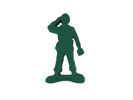 Army Man Paper Cut Outs Set Of 25