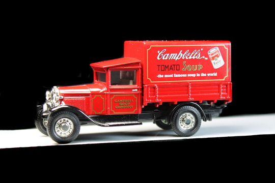 Matchbox, Ford Model Aa Truck, Campbell's Tomato Soup, Die Cast Metal, Collectible, Toy Car