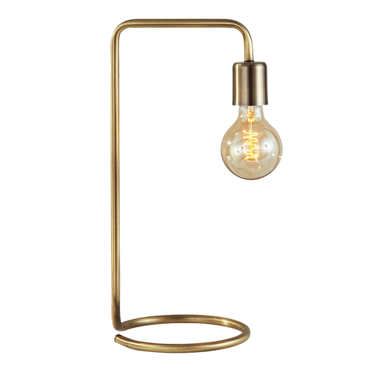 Antique Brass Wren Table Lamp: Metallic by World Market