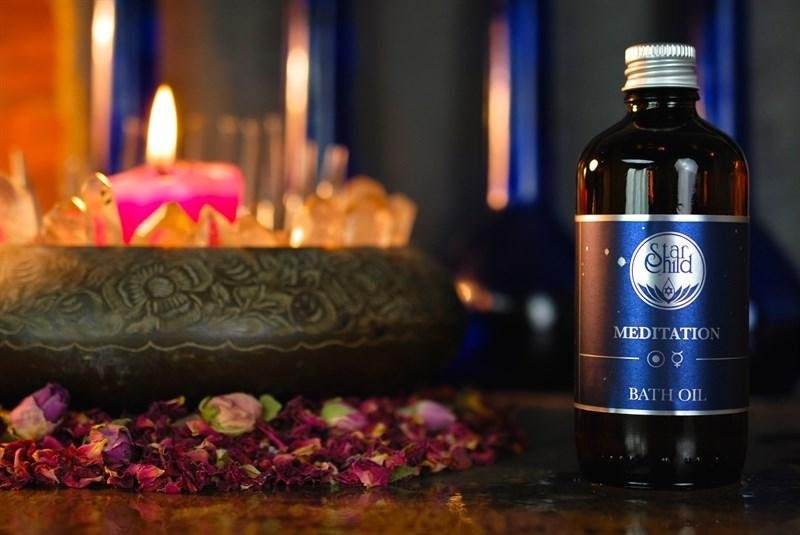 Meditation Bath Oil Blend - 100 Ml Star Child"