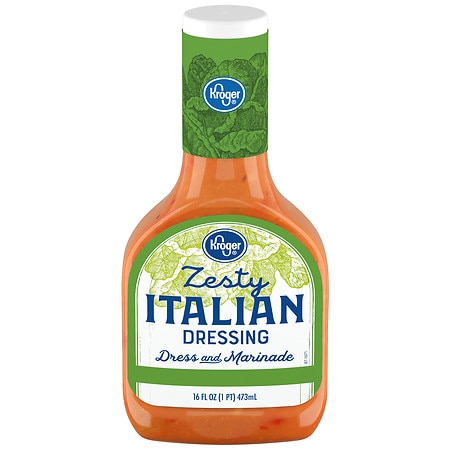 Kroger Zesty Italian Dressing & Marinade - 16.0 oz