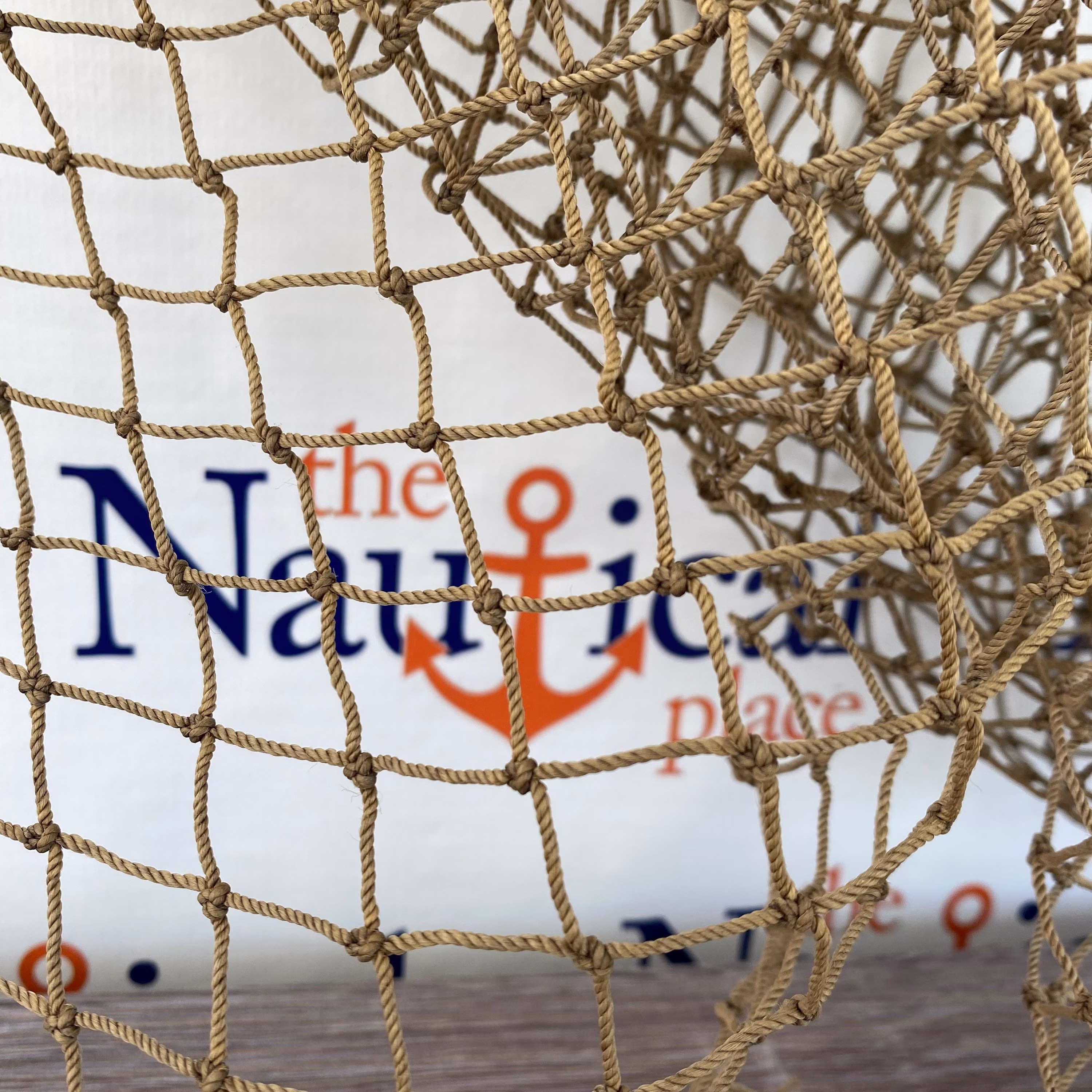 Old Used Fishing Net - 3 Ft X 5 Knotted Vintage Fish Netting Authentic Nautical Wall Decor Decorative
